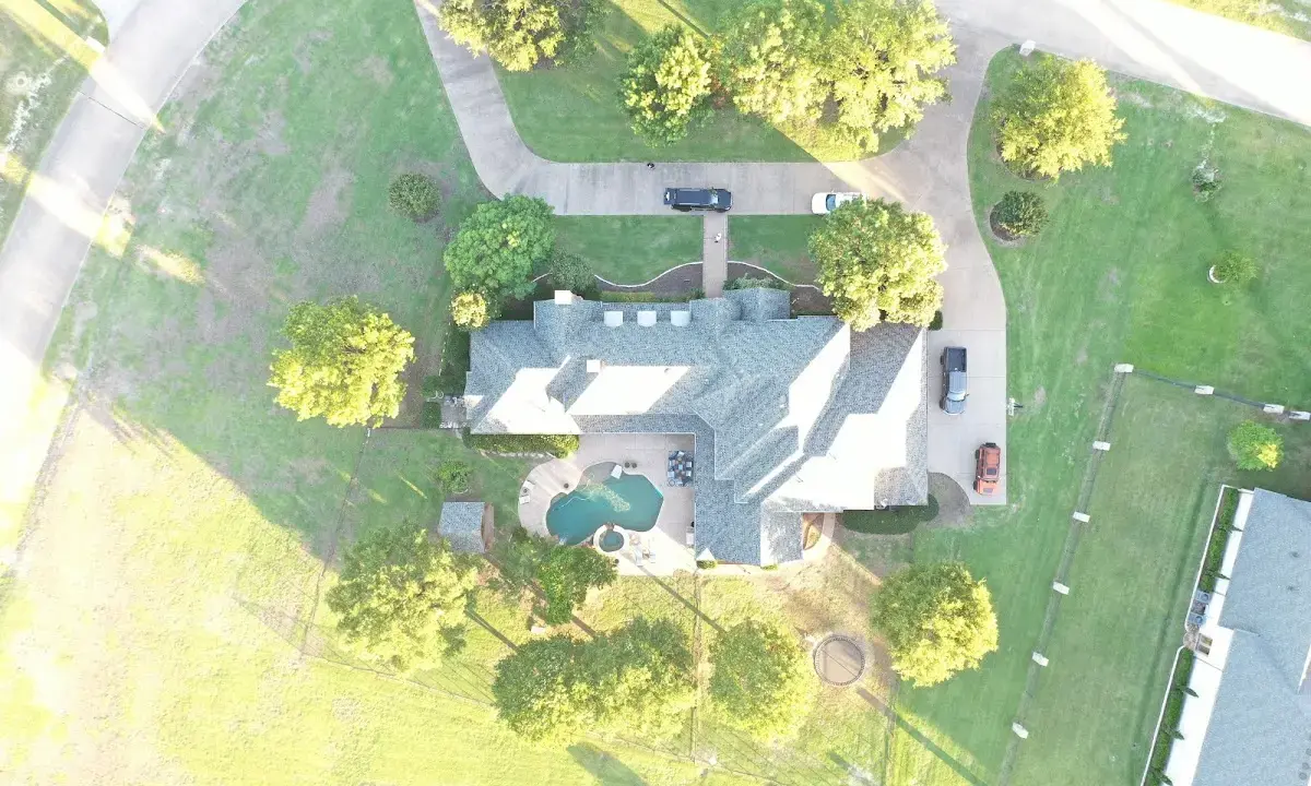 New shingle roof installation on a home in Glen Rock